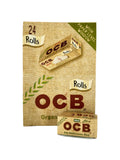 Ungebleichtes Hanfpapier der OCB Organic Hemp Slim Rolls mit Akazien-Gummierung