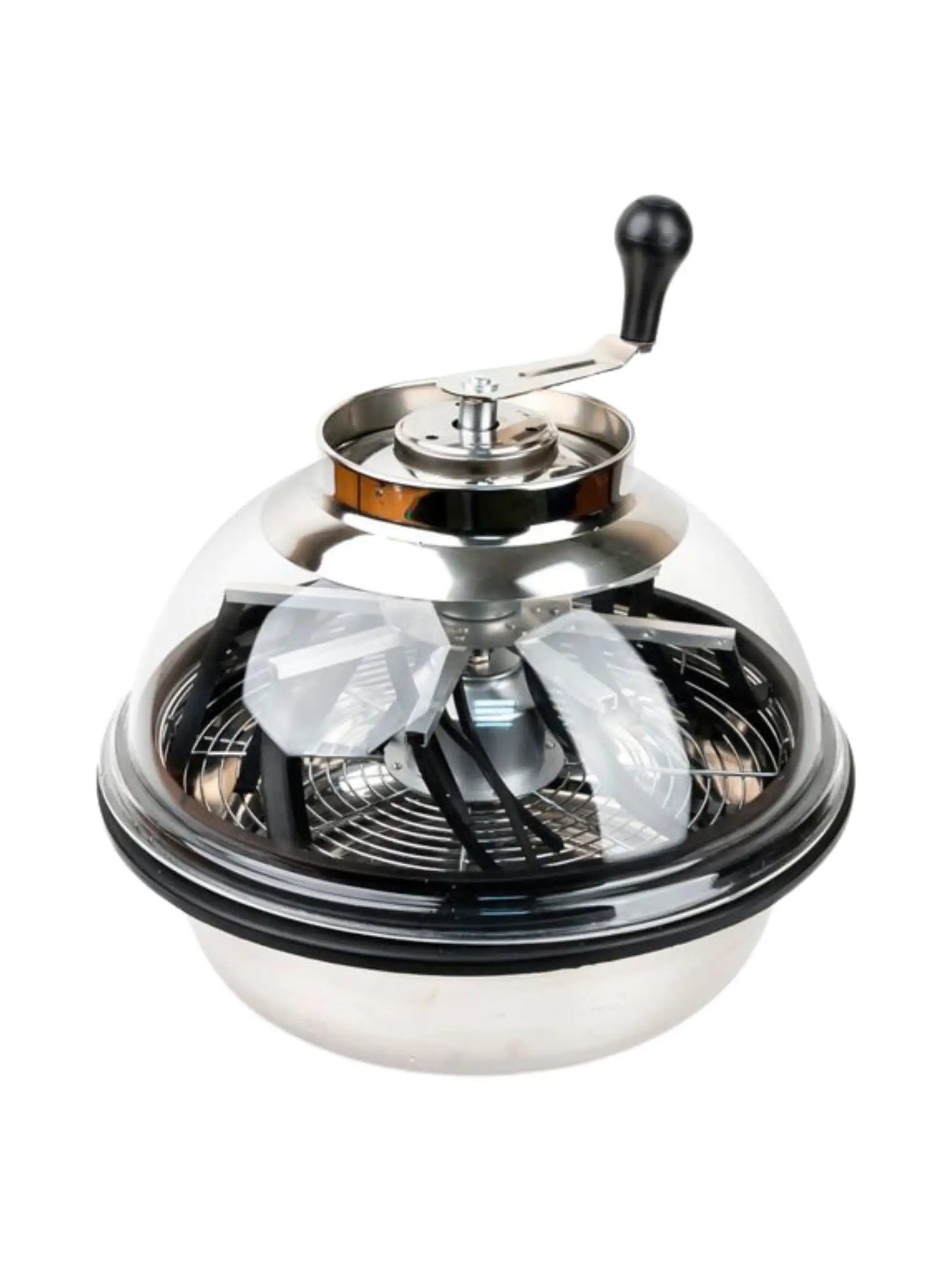 Pro-Spin 16 Zoll Manual Trimmer – handbetriebener Kräutertrimmer mit rotierenden Klingen für gleichmäßiges Trimmen