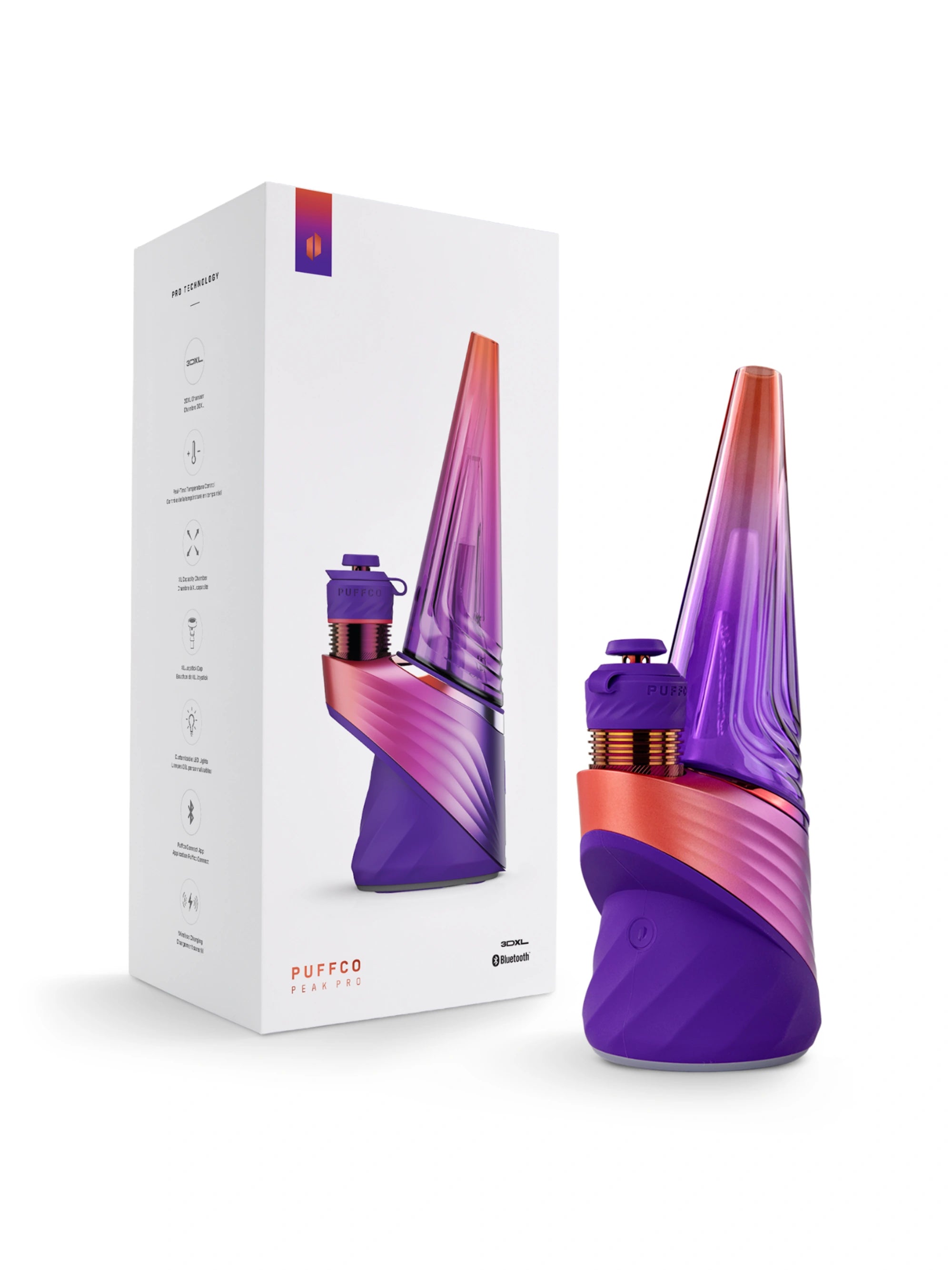 Verpackung der Puffco New Peak 3D XL Pro Plasma Limited Edition