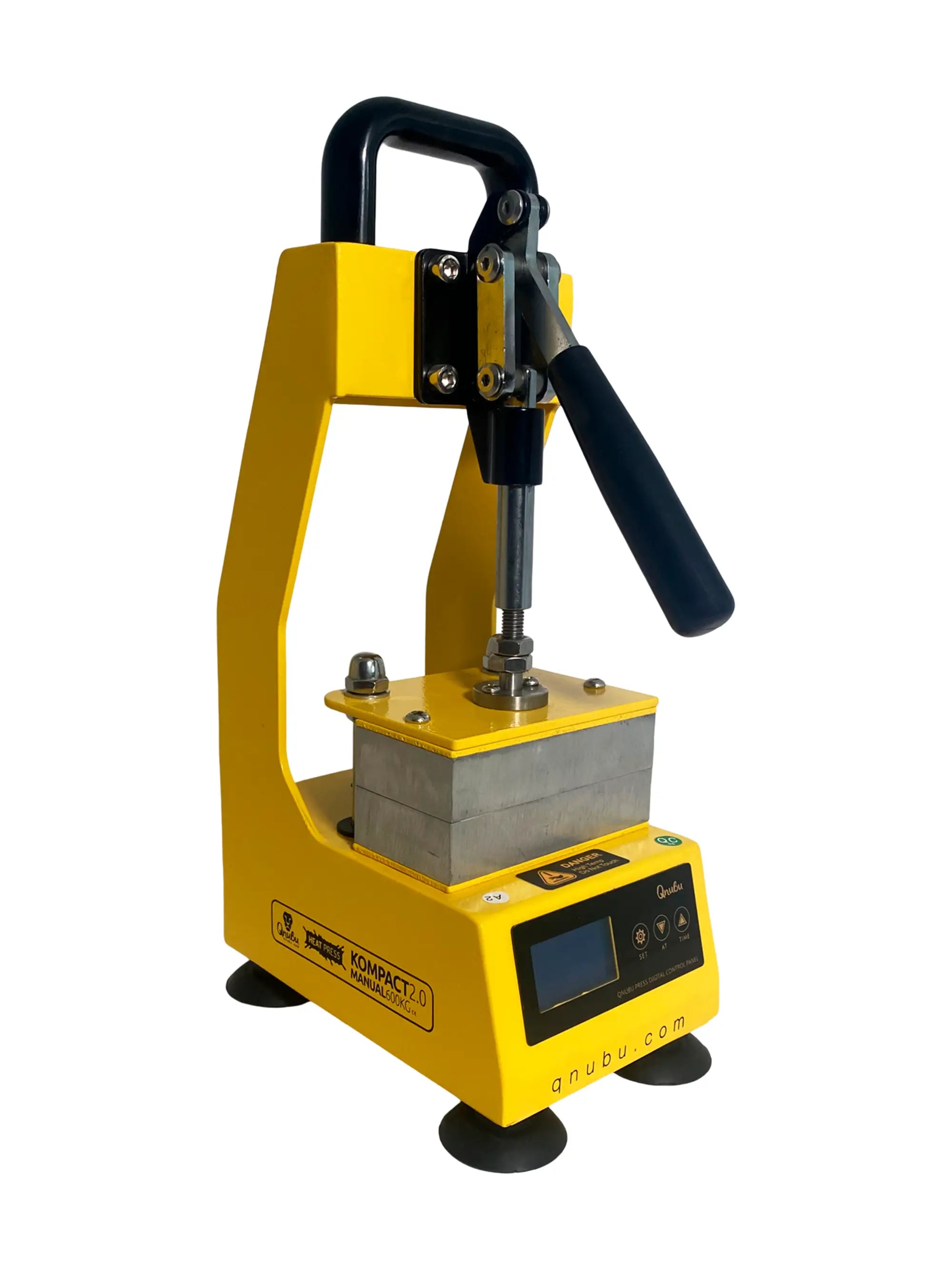 Qnubu Kompact 2.0 – Steuerung mit Timer und akustischem Signal für kontrollierte Pressvorgänge