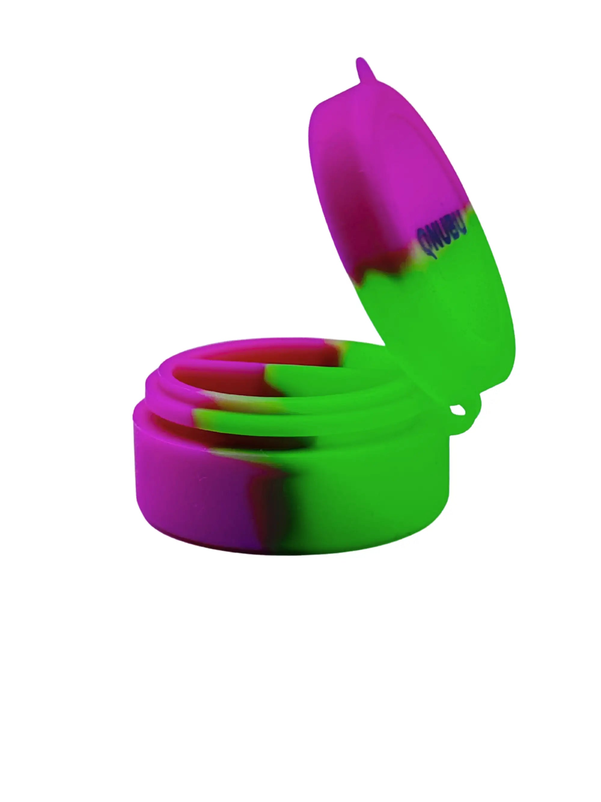 Qnubu Silikonbehälter Purple Grün Ø 35 mm