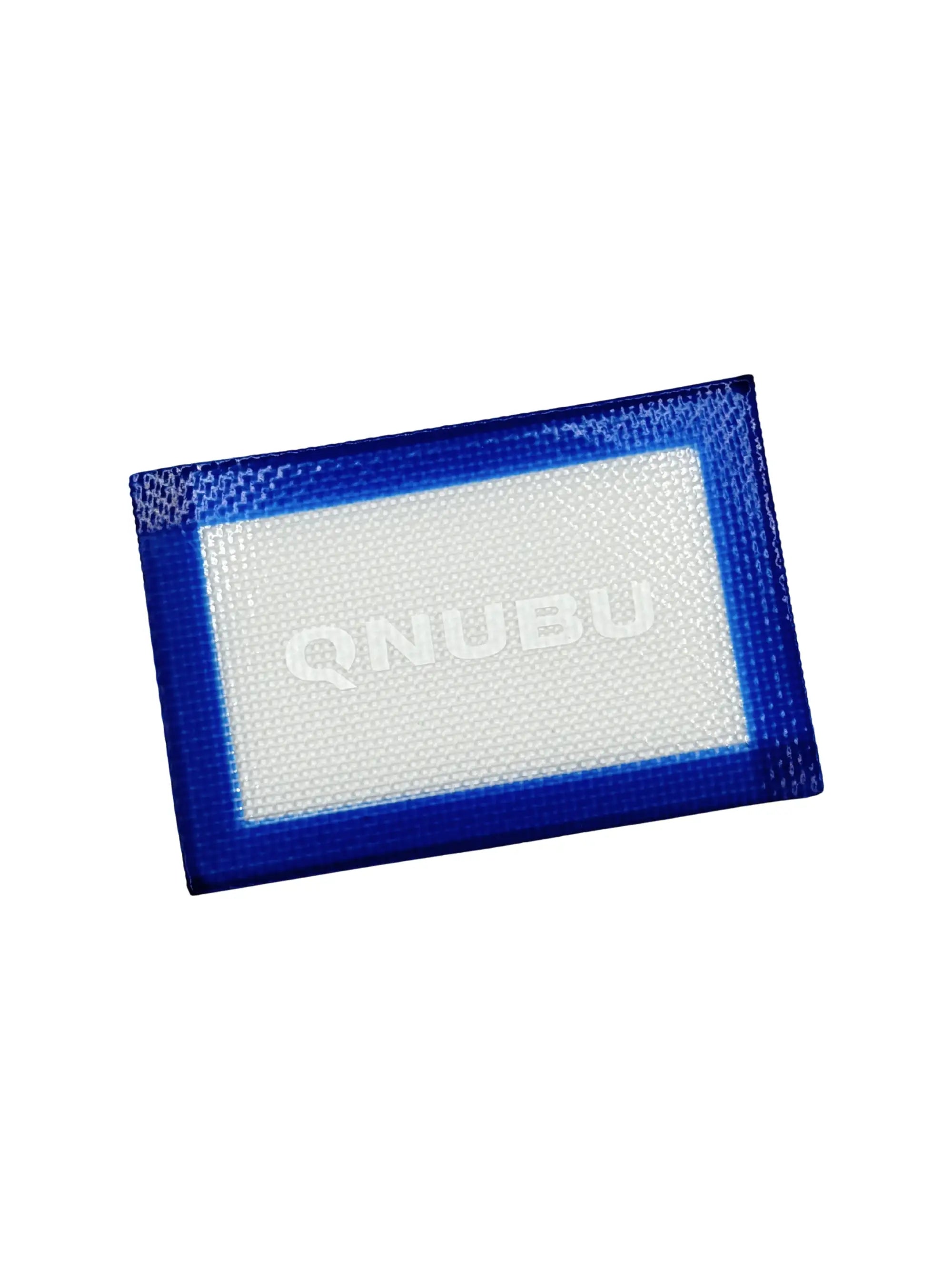 Qnubu Silikonmatte 8x11 cm aus lebensmittelechtem, hitzebeständigem Silikon für BHO und Rosin mit rutschfester, antihaftender Oberfläche