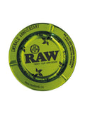 RAW 20th Anniversary Emerald Edition Metall-Aschenbecher mit Magnetboden und drei Ablagen