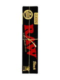 RAW Black King Size Slim Papers Einzelpackung mit 32 Blatt