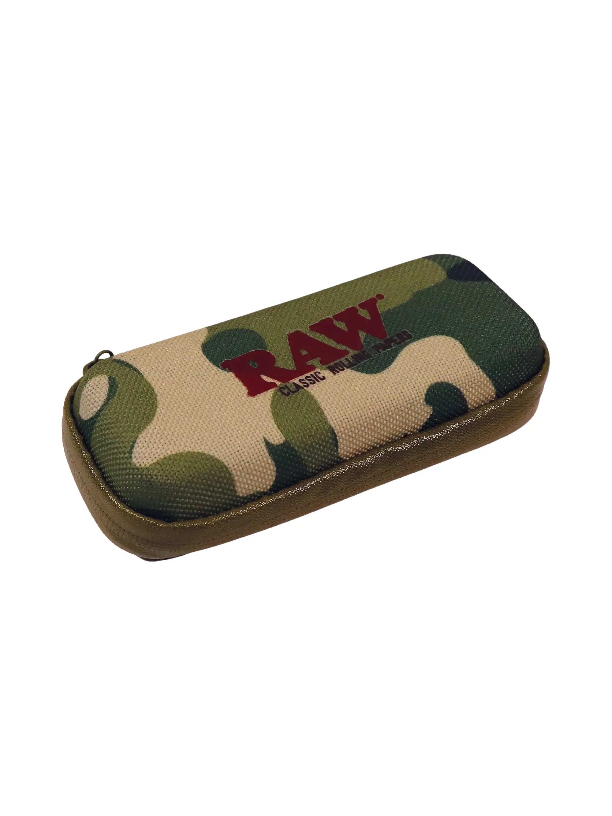 RAW Cone Wallet mit Camouflage-Design und Hardshell-Außenschale