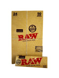 RAW Classic Papers 1 1/4 Size Booklet mit 50 ungebleichten Blättern