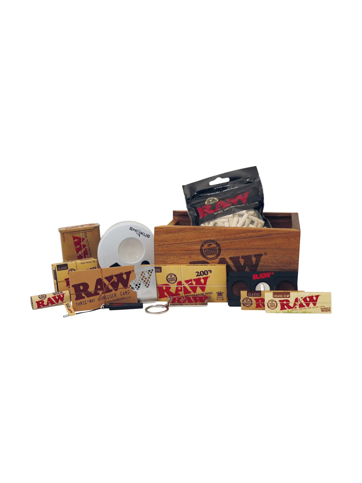 RAW Mega Box Aufbewahrungsbox mit RAW Zubehör