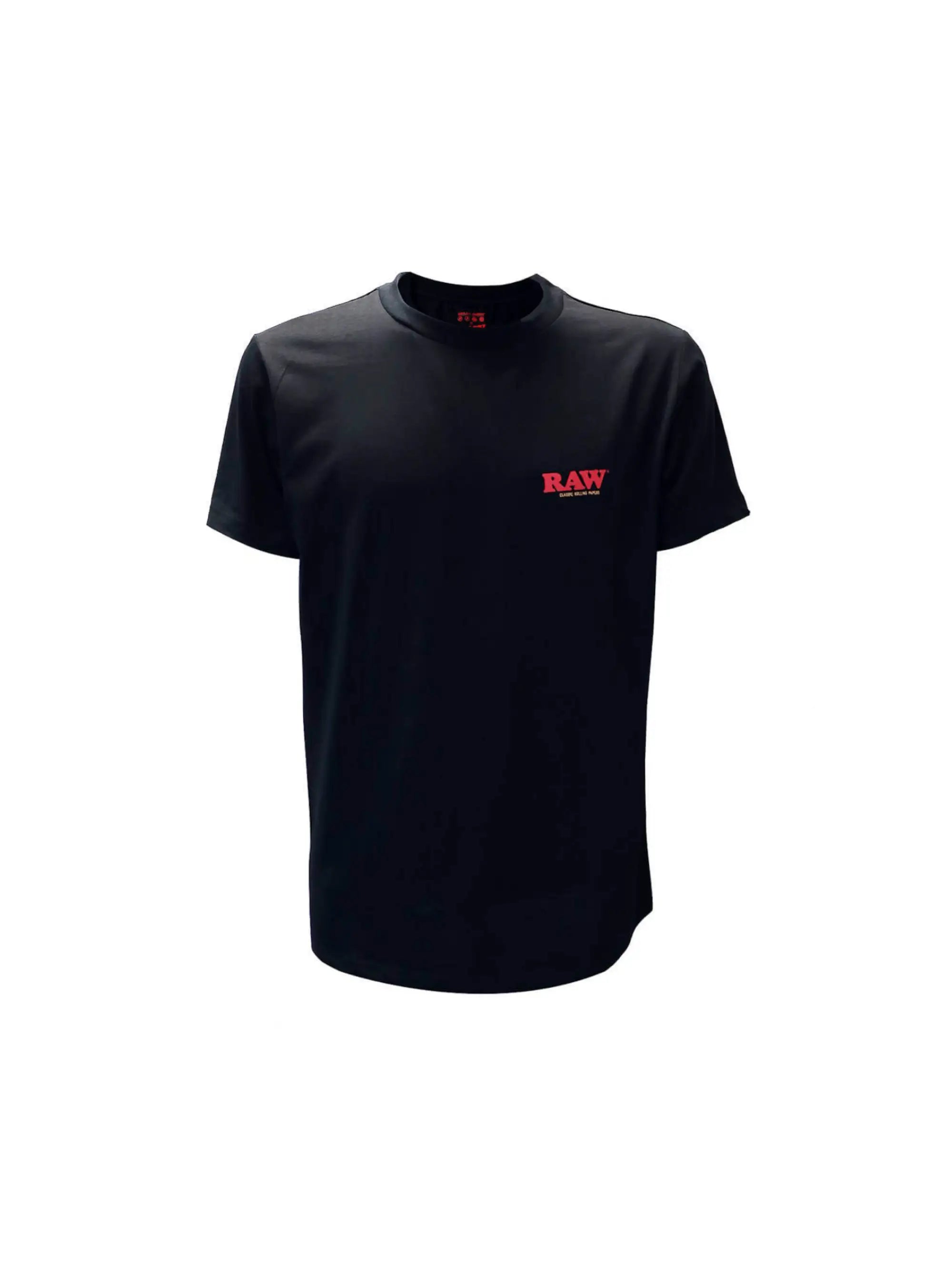 RAW Edition Rolling Papers Shirt Black mit minimalistischem Streetwear Design und RAW Branding.
