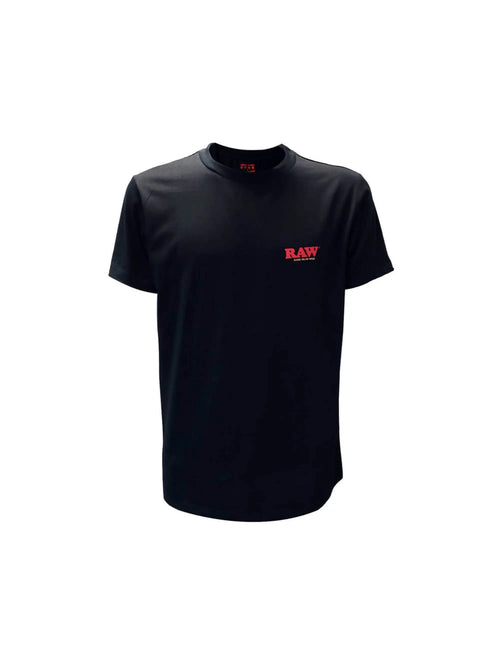 RAW Edition Rolling Papers Shirt Black mit minimalistischem Streetwear Design und RAW Branding.