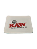 RAW Large Rolling Tray aus Glas – viel Platz für Papers, Grinder und Zubehör
