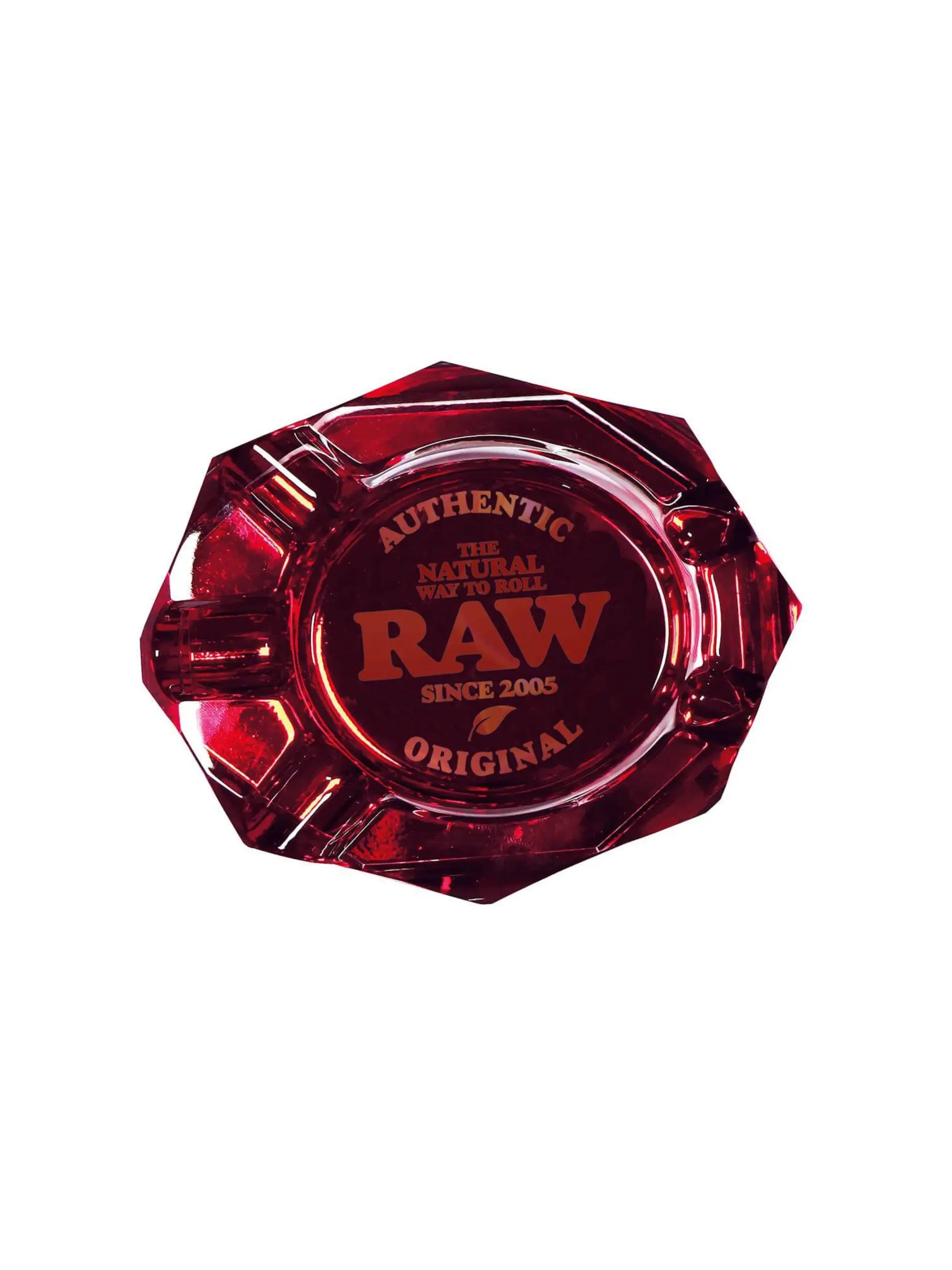 RAW Ruby Red Aschenbecher im schönen Rubinrot.