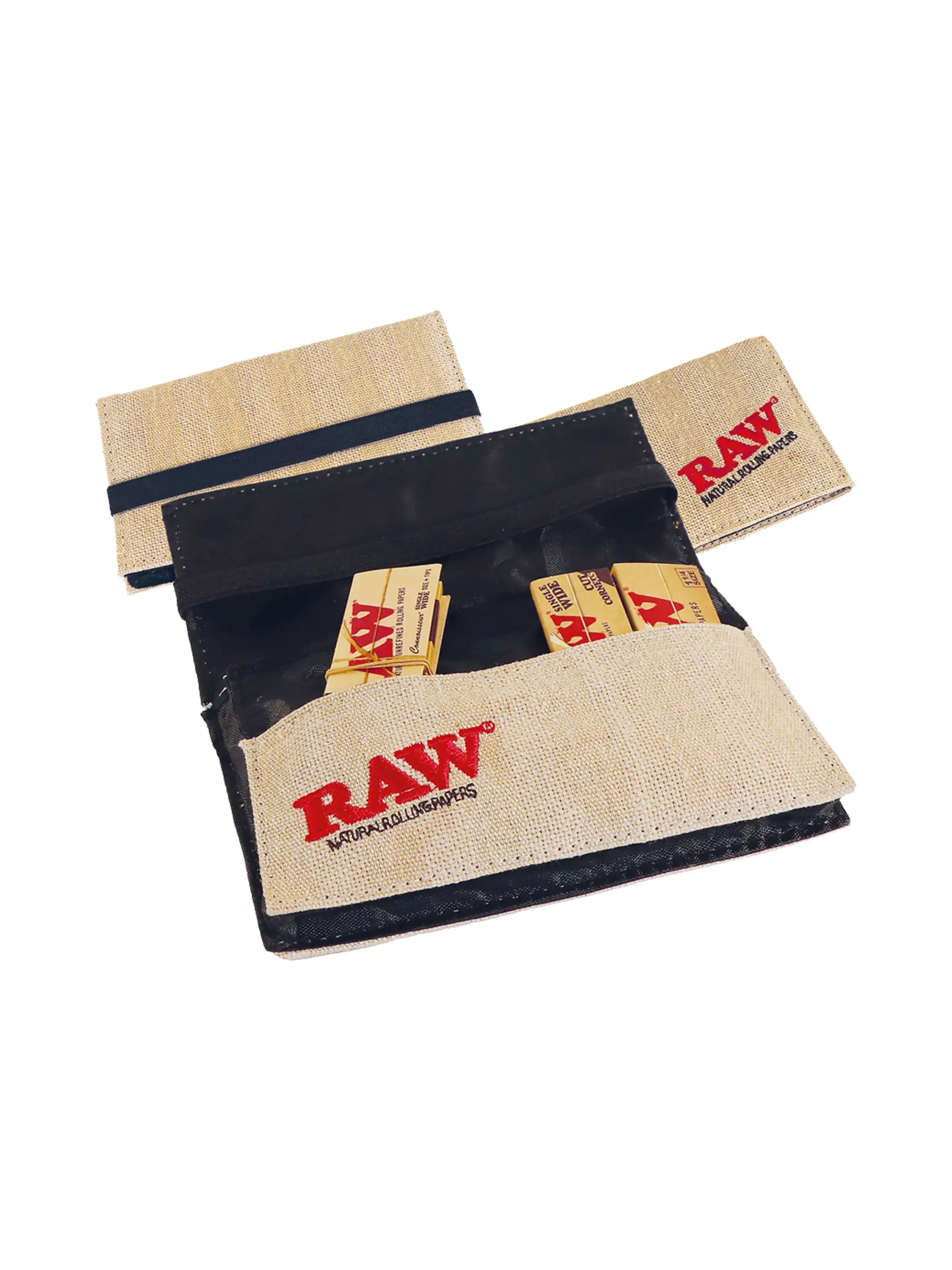 RAW Smokers Wallet aus Hanf-Baumwoll-Mischung
