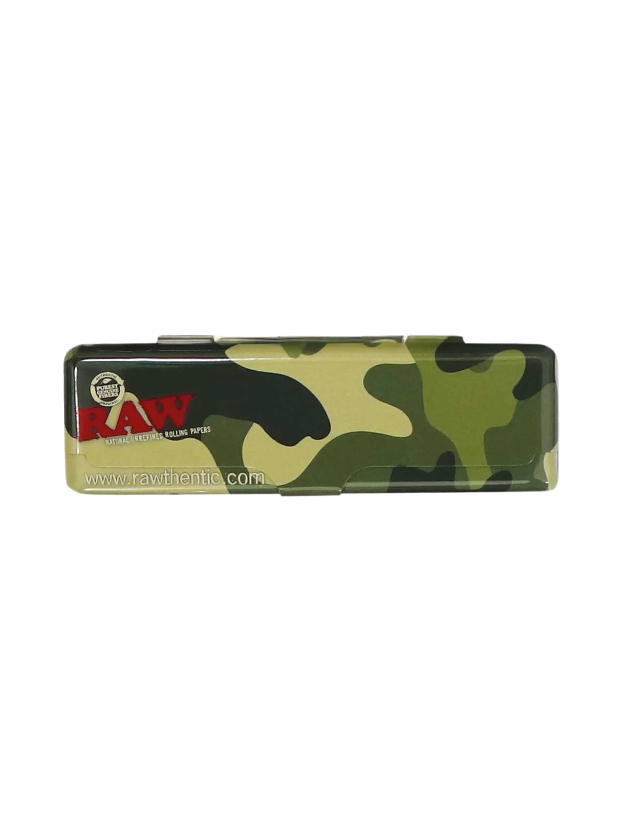 RAW Metal Paper Case Camo Edition – robuste Hülle im Camouflage-Design für King Size Papers, stabiler Schutz mit stylischem RAW Look