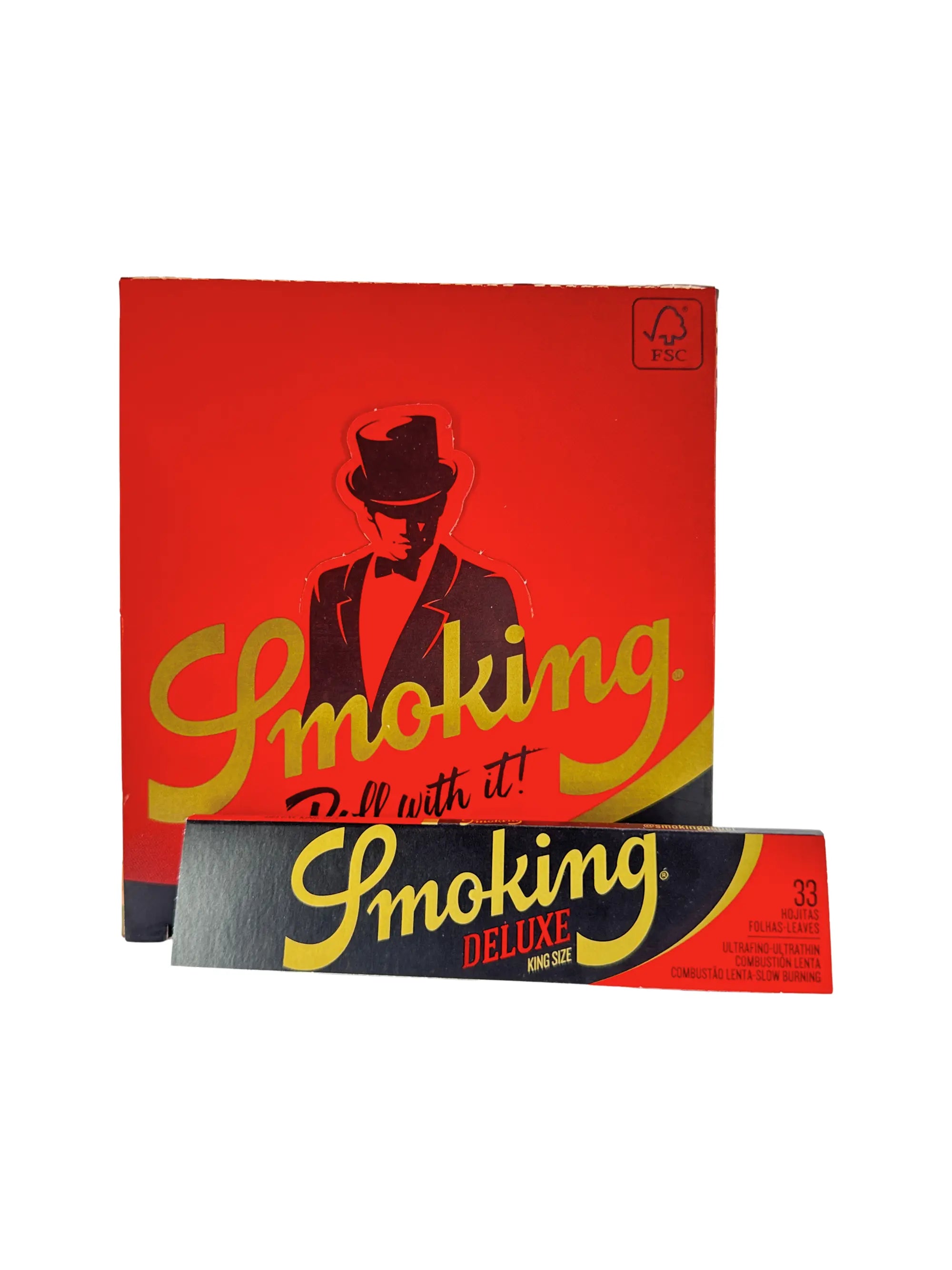 Dünne Smoking Deluxe Papers im King Size Format für einunverfälschtes Raucherlebnis.