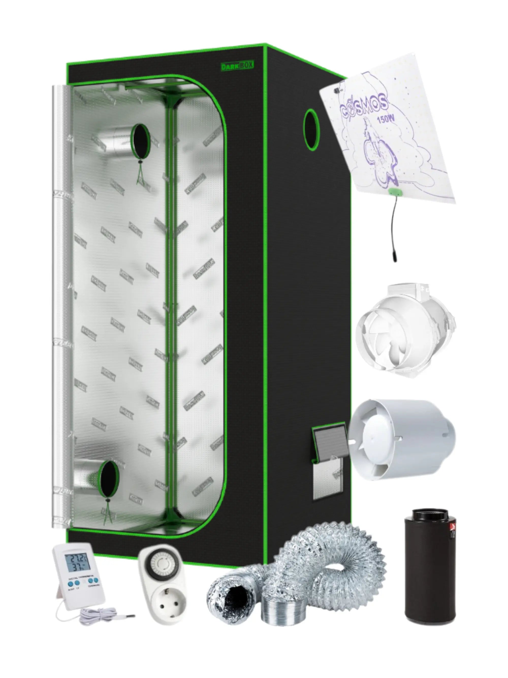 DARK BOX Cosmos 80 LED Grow Kit Komplettset