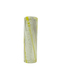 Yellow White Twist Glasfilter von STONERSCENTS einfach zu reinigen und geschmacksneutral