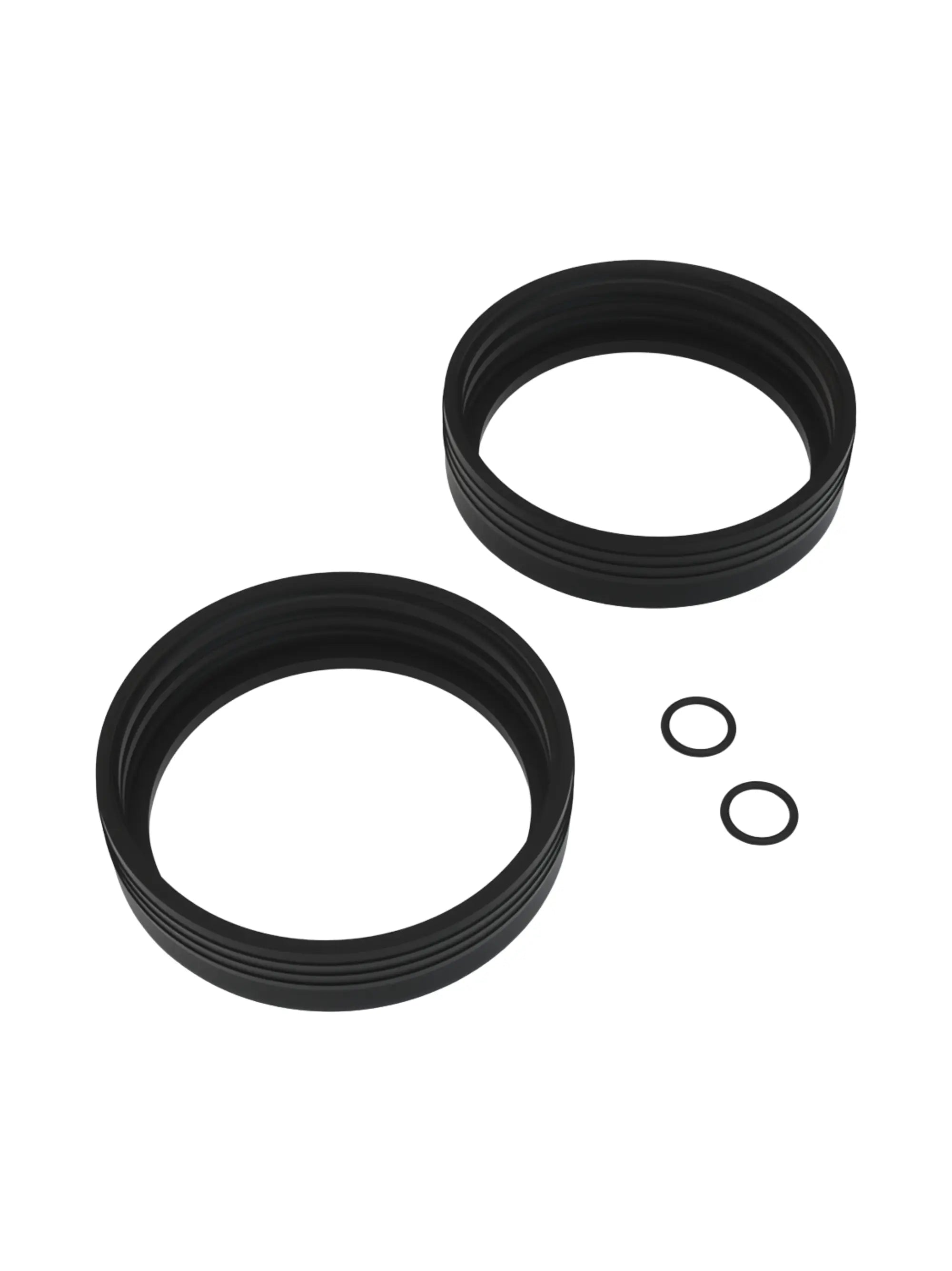 Zubehör der Stündenglass Gravity Hookah Pink inklusive Gläsern, Schlauch, Mundstück, Bowls und Adapter.