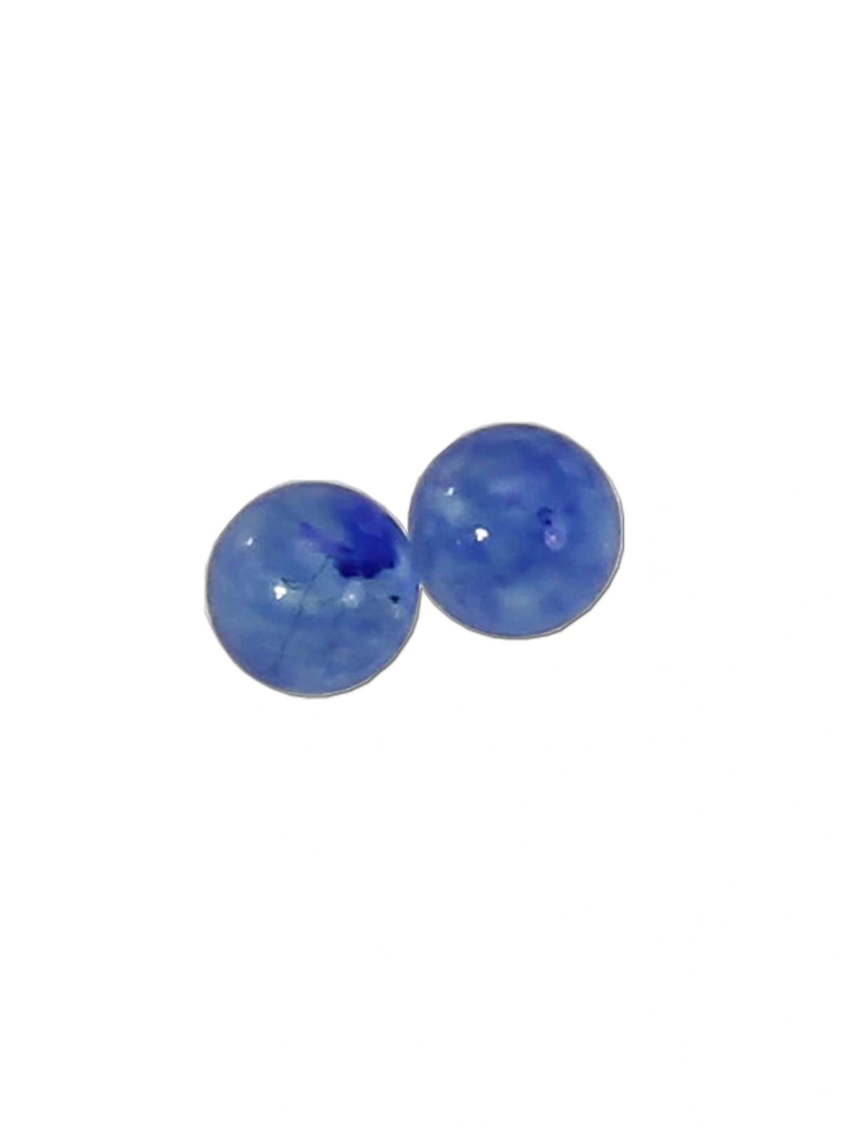 Blaue Terp Pearls Saphir mit 6 mm Durchmesser für Banger